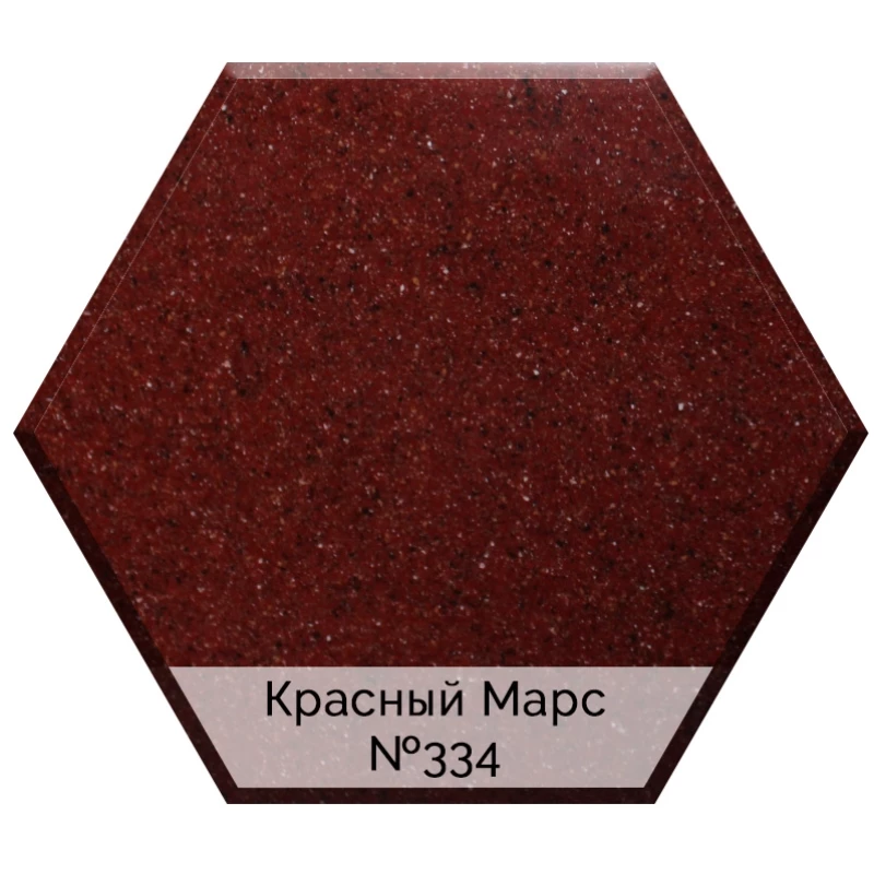 Кухонная мойка AquaGranitEx красный марс M-43(334)