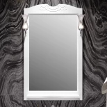 Зеркало 65x103,5 см белый матовый Opadiris Брунелла