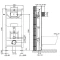 Комплект подвесной унитаз Grohe Bau Ceramic 39351000 + система инсталляции Jacob Delafon E5504-NF + E4316-CP - 9