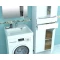 Раковина над стиральной машиной 60x59 см с кронштейнами Санта Лидер 900101 - 2