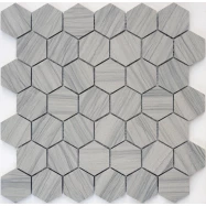 Мозаика Pietrine Hexagonal Marmara Grey POL hex 23x40x6
