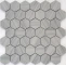 Мозаика Pietrine Hexagonal Marmara Grey POL hex 23x40x6