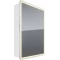 Зеркальный шкаф 60x80 см белый глянец R Lemark Element LM60ZS-E - 1