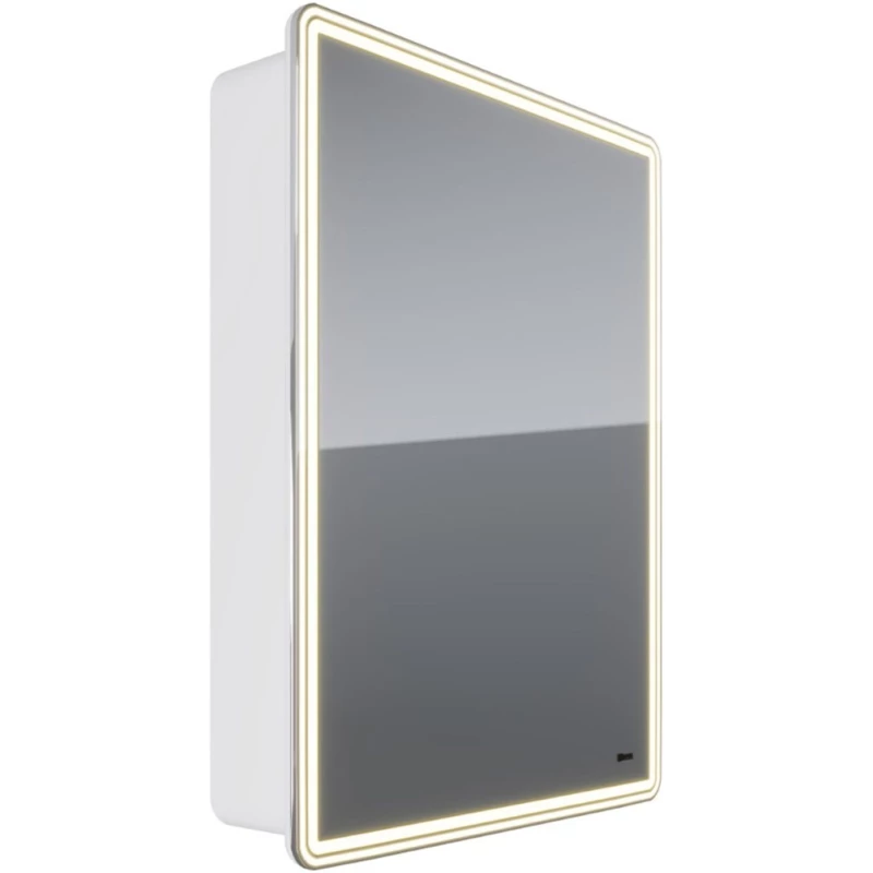 Зеркальный шкаф 60x80 см белый глянец R Lemark Element LM60ZS-E