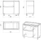Комплект мебели белый глянец 100,1 см Grossman Адель 1010002 + 4627173210263 + 2010004 - 8