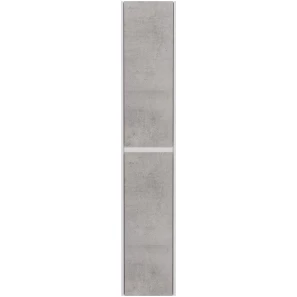 Изображение товара пенал подвесной белый глянец/бетон l/r lemark combi lm03c35p-beton