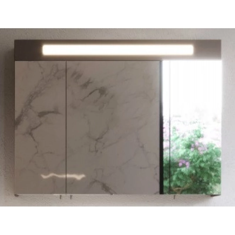 Зеркальный шкаф 120x75 см бледно-лиловый глянец Verona Susan SU610G61