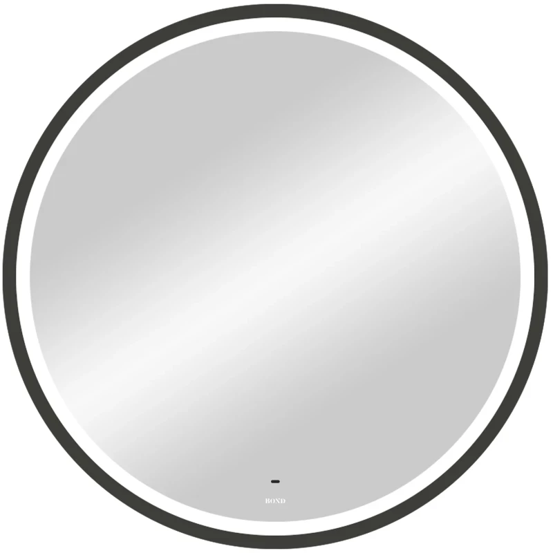 Зеркало 80x80 см черный Bond Circle M60ZE-8080