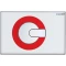 Смывная клавиша белый/красный Creavit Power GP500101 - 1