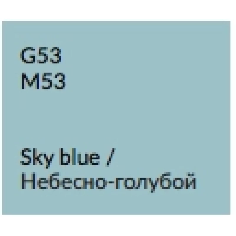 Зеркальный шкаф 120x75 см небесно-голубой глянец Verona Susan SU610G53