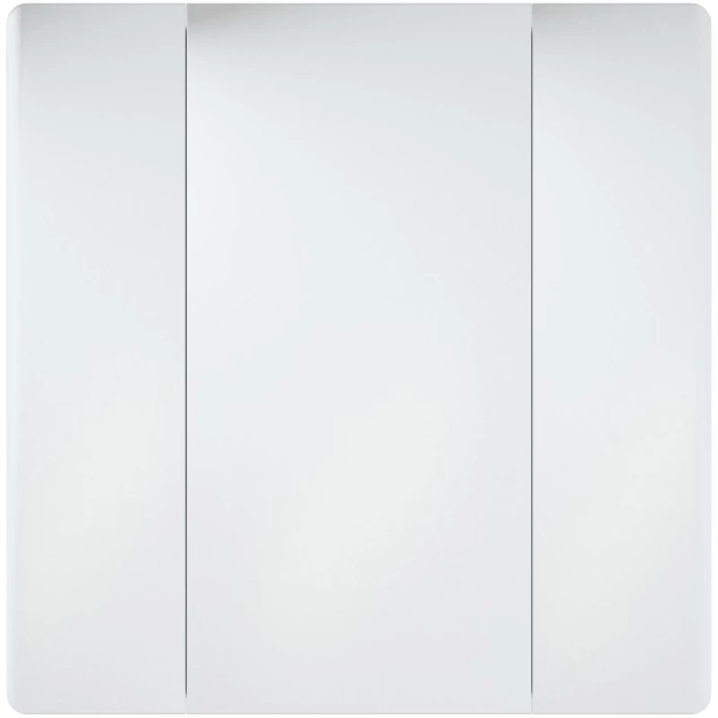 Зеркальный шкаф 70x70 см белый матовый Corozo Монро SD-00000678