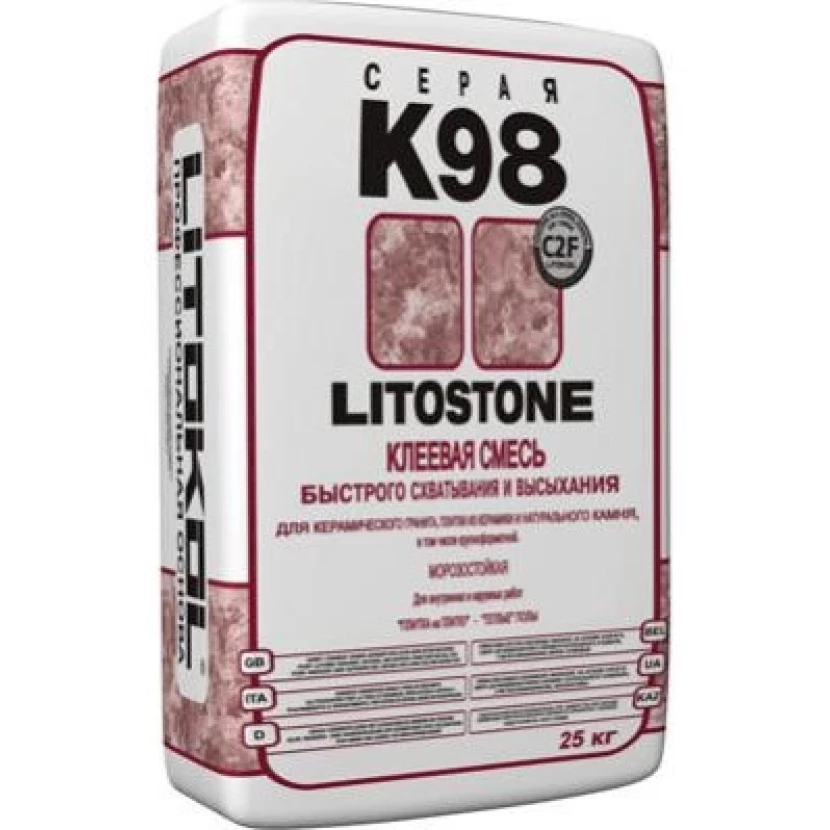 Клей Litokol клеевая смесь для LITOSTONE K98 25 кг.