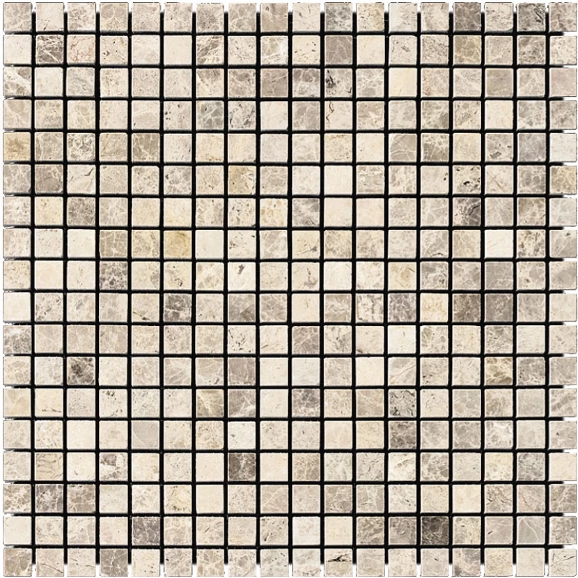 Мозаика Natural i-Tile 4M036-15P (Emperador Light) Мрамор бежевый, поверхность полированная 29,8x29,8 