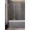 Шторка для ванны Radaway Essenza Pro Brushed Nickel PND II 140 Left 10102140-91-01L прозрачное - 1