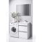 Комплект мебели белый глянец 115 см Aqwella Forma FOR01052 + FOR.11.04.D-R + SM0210 - 1