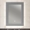 Зеркало 70x100 см серый матовый Opadiris Луиджи 00-00000542 - 1