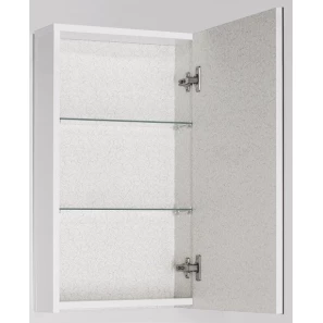 Изображение товара зеркальный шкаф 40x68,4 см белый глянец style line альтаир лс-00000114
