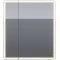 Зеркальный шкаф 70x80 см белый глянец Lemark Element LM70ZS-E - 2