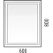 Зеркало 60x80 см Corozo Барго SD-00001116 - 4