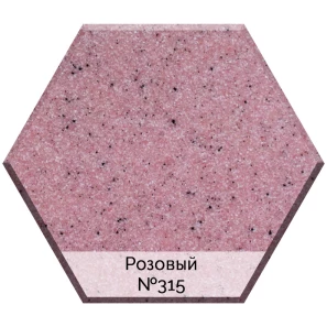 Изображение товара смеситель для кухни aquagranitex розовый c-1040(315)