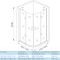 Душевой уголок 100x100 см Good Door Saturn R-100-C-CH прозрачное - 4