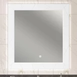 Изображение товара зеркало 100x100 см белый матовый opadiris луиджи 00-00004259