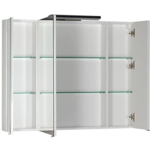 Изображение товара зеркальный шкаф 105x85 см белый aquanet орлеан 00183078