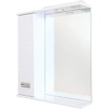 Изображение товара зеркальный шкаф 58x71,2 см белый глянец l onika балтика 205815