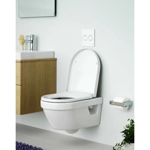Изображение товара комплект подвесной унитаз gustavsberg hygienic flush 5g84hr01 + система инсталляции geberit 458.125.21.1