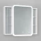 Зеркальный шкаф 100x80 см белый Jorno Bosko Bos.03.100/W - 2