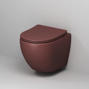 Изображение товара подвесной безободковый унитаз с сиденьем микролифт grossman gr-4455vims