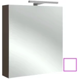 Изображение товара зеркальный шкаф правосторонний белый блестящий 60x65 см jacob delafon odeon up eb795dru-n18
