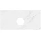 Столешница 100 см белый матовый для накладных раковин Kerama Marazzi Plaza Classic Монте Тиберио PL1.SG507100R\100  - 2