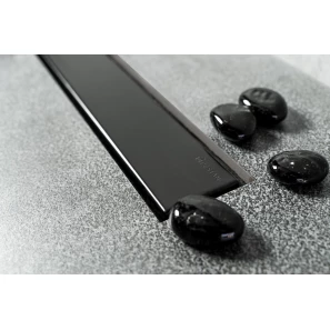 Изображение товара душевой канал 950 мм 2 в 1 с основой под плитку pestan confluo frameless black matte line 13701323
