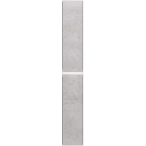 Изображение товара пенал подвесной белый глянец/бетон r dreja slim 99.0505