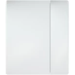 Изображение товара зеркальный шкаф 60x70 см белый матовый corozo монро sd-00000724