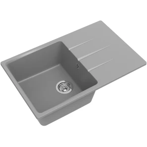 Изображение товара кухонная мойка ewigstein серый металлик gerd 60f
