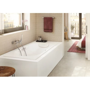 Изображение товара испанская чугунная ванна 170x70 см с противоскользящим покрытием roca malibu set/2333g0000/526803010/150412330