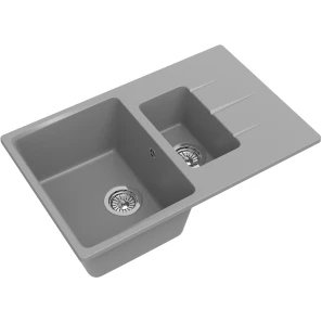 Изображение товара кухонная мойка ewigstein серый металлик gerd 60kf