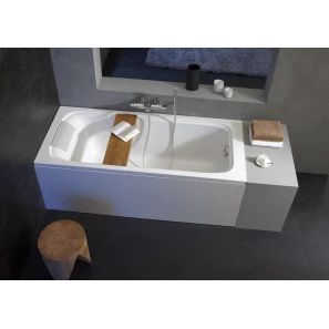 Изображение товара пристенная ванна из литьевого мрамора 170x70 см jacob delafon elite e6d030ru-00