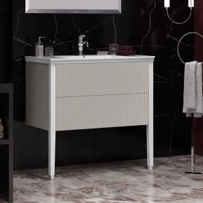 Изображение товара комплект мебели серый/белый 91 см opadiris рубинно