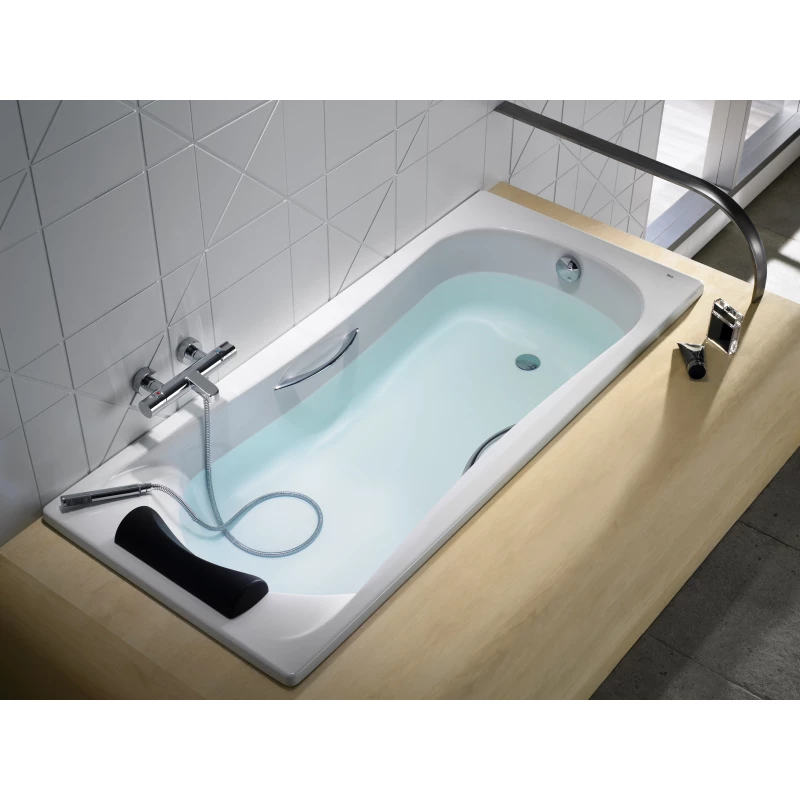 Акриловая ванна 190x90 см с отверстиями для ручек Roca BeCool ZRU9303020