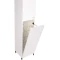 Пенал напольный белый глянец с бельевой корзиной Style Line Даллас СС-00000452 - 4