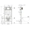 Комплект подвесной унитаз Aqueduto Cone CON0110 + система инсталляции Aqueduto Tecnica Circulo TEC01 + CIR0110 - 15