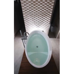 Изображение товара акриловая ванна 194x100 см с панелью vayer boomerang gl000010198