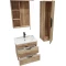 Комплект мебели дуб галифакс 61 см Grossman Форта 106005 + 16413 + 206003 - 2
