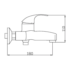 Изображение товара смеситель для ванны tsarsberg tsb-848-1202