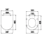 Комплект подвесной унитаз Creavit Terra TP325-11SI00E-0000 + KC0103.03.1300E + система инсталляции Villeroy & Boch 92246100 + 92249061 - 9