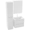 Комплект мебели белый глянец 60 см Grossman Адель 106006 + 4627173210225 + 206004 - 3