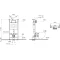 Комплект подвесной унитаз + система инсталляции VitrA Sanibelle 9878B003-7200 - 3